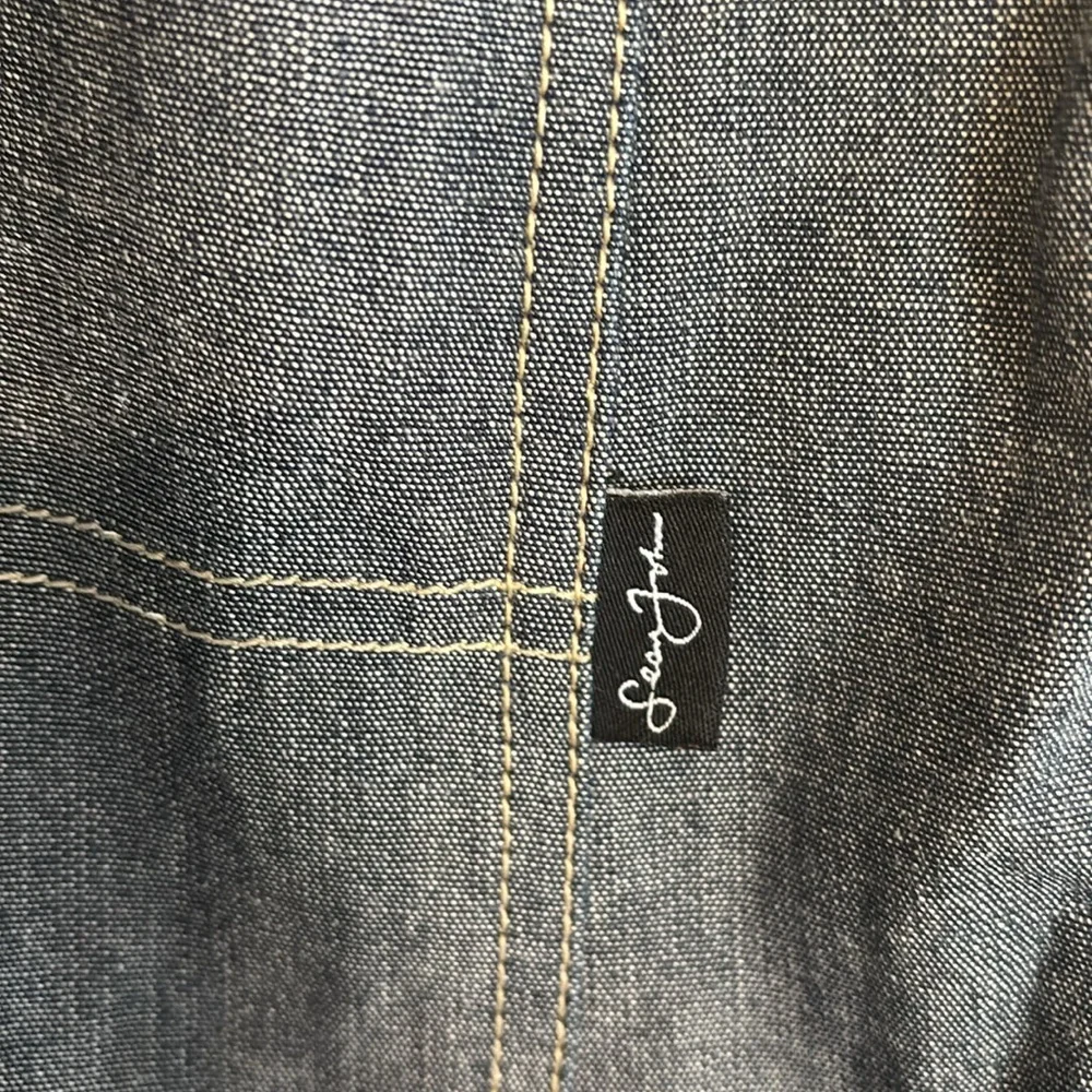 Vintage Y2K Sean John Denim Jumpsuit Coveralls - Picture 8 of 12